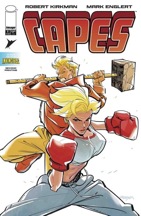 INVINCIBLE UNIVERSE CAPES #1 2ND PTG