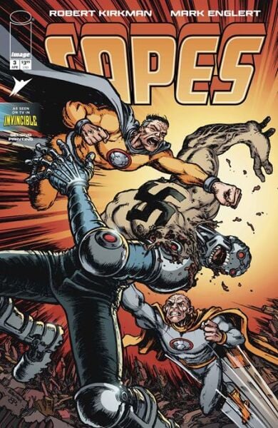 INVINCIBLE UNIVERSE CAPES #3 2ND PTG