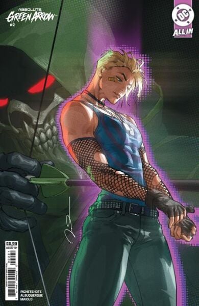 ABSOLUTE GREEN ARROW #2 (OF 6) CVR B GERALD PAREL CARD STOCK VAR