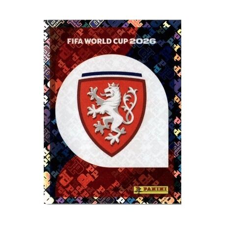 PANINI FIFA WORLD CUP 2026 CZE 1 CZECH TEAM LOGO STICKER