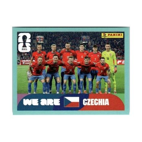 PANINI FIFA WORLD CUP 2026 CZE 13 STICKER