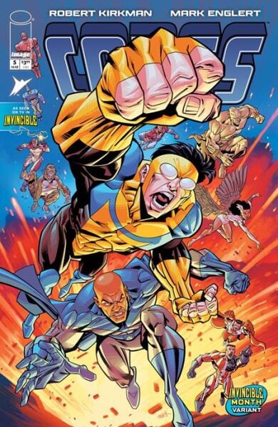INVINCIBLE UNIVERSE CAPES #5 CVR F MARK ENGLERT INVINCIBLE TEAM UP VAR