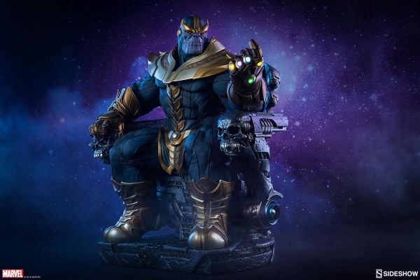 Thanos On Throne Maquette Marvel Comics / Infinity War - Sideshow