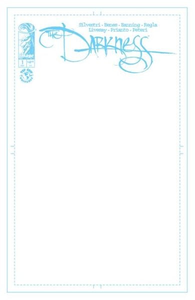 DARKNESS (2025) #1 CVR D BLANK SKETCH VAR