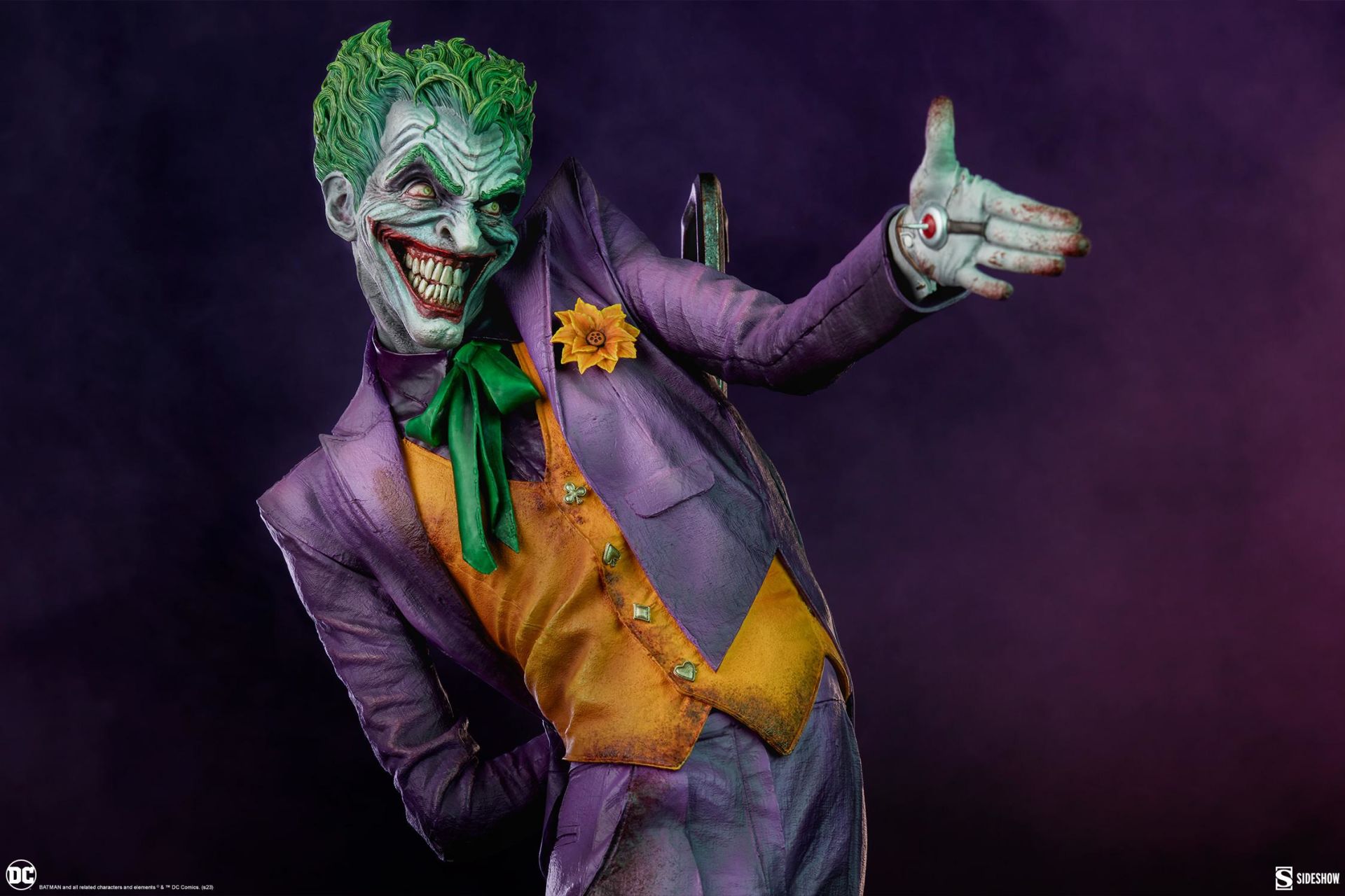 The Joker ( Mistah J ) Premium Format Figure DC Comics / Joker's Fun House