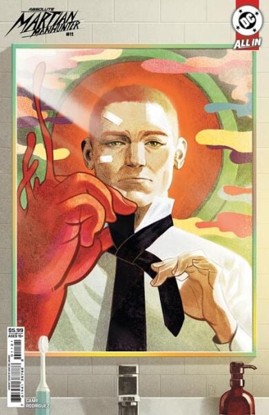 ABSOLUTE MARTIAN MANHUNTER #11 CVR B MIKE DEL MUNDO CARD STOCK VAR