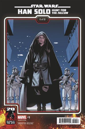 STAR WARS: HAN SOLO - HUNT FOR THE FALCON #1 CHRIS SPROUSE REVENGE OF THE SITH 20TH ANNIVERSARY VARIANT