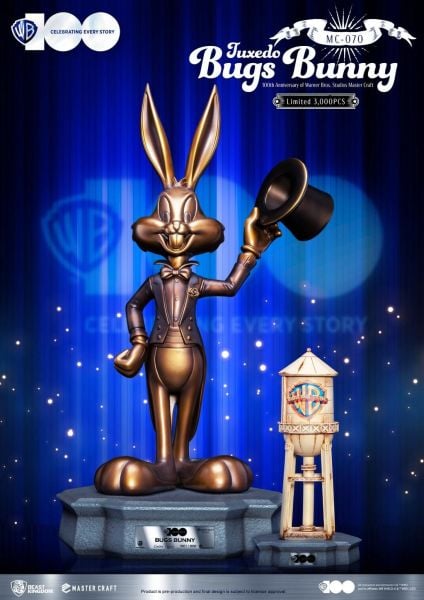 Bugs Bunny Tuxedo Master Craft Statue Looney Tunes / Beast Kingdom / Warner Bros. 100th Anniversary