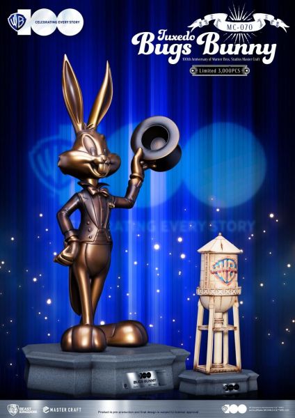 Bugs Bunny Tuxedo Master Craft Statue Looney Tunes / Beast Kingdom / Warner Bros. 100th Anniversary