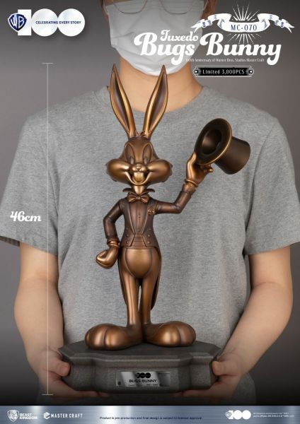 Bugs Bunny Tuxedo Master Craft Statue Looney Tunes / Beast Kingdom / Warner Bros. 100th Anniversary