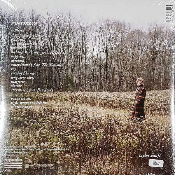 Taylor Swift - Evermore Green Vinyl Edition
