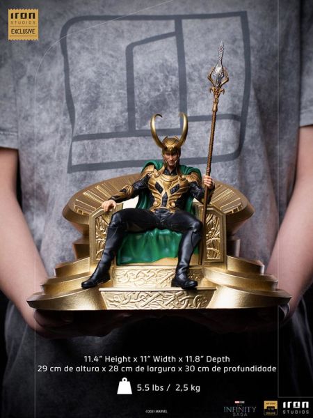 Loki 1:10 Art Scale Statue Marvel Comics / The Infinity Saga