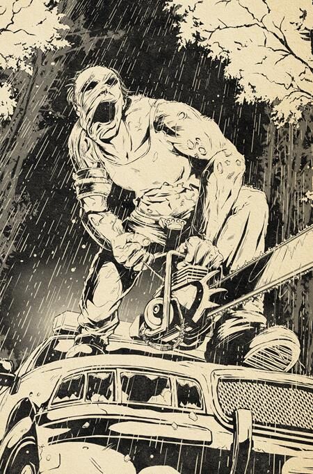 DEAD BY DAYLIGHT THE HILLBILLY #4 (OF 4) CVR B FLOPS VIRGIN INKS CARDSTOCK (MR) - PRE-ORDER