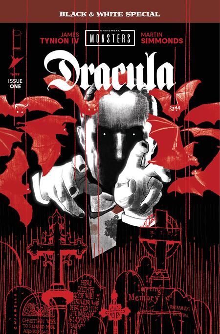 UNIVERSAL MONSTERS DRACULA BLACK & WHITE SPECIAL #1 (OF 2) CVR B MARK CHIARELLO VAR (MR)