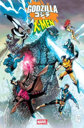 GODZILLA DESTROYS THE MARVEL UNIVERSE #2 DAVE WACHTER MARVELIZED