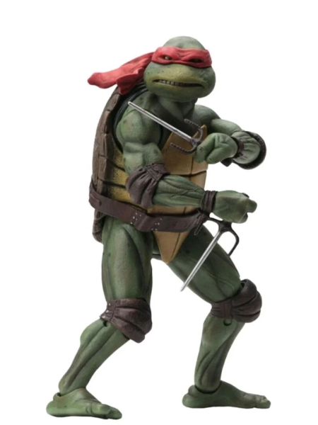 TMNT 1990 Raphael 7 Inch Action Figure Teenage Mutant Ninja Turtles