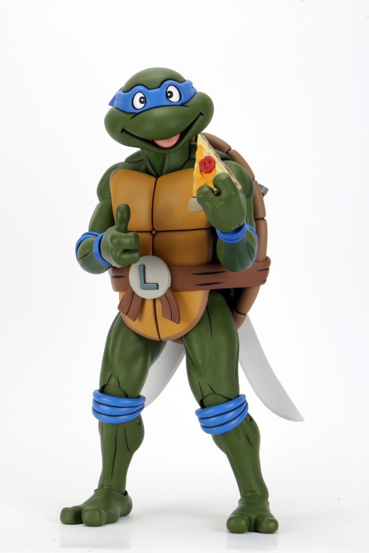 NECA TMNT Giant Size Leonardo 1/4 Scale Action Figure | Cartoon