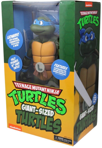 Giant Size Leonardo (Cartoon) 1/4 Scale Action Figure NECA / TMNT Giant Size Series
