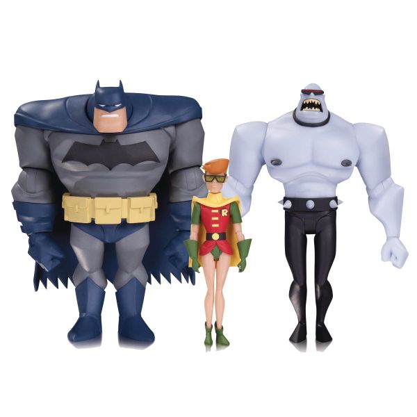 BAS Batman Robin Mutant 3 Pack Action Figure Set