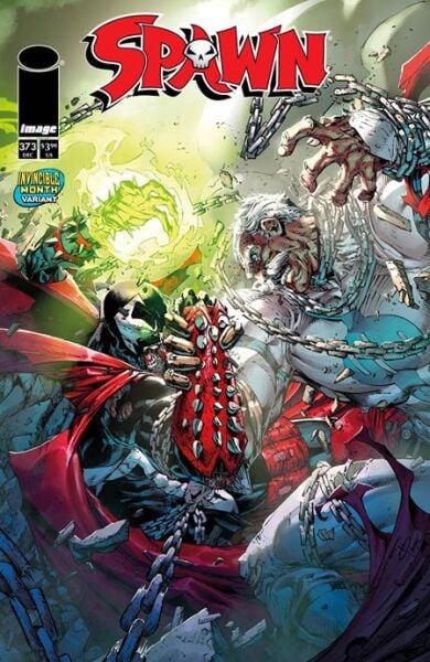 SPAWN #373 CVR C BRETT BOOTH INVINCIBLE TEAM UP VAR