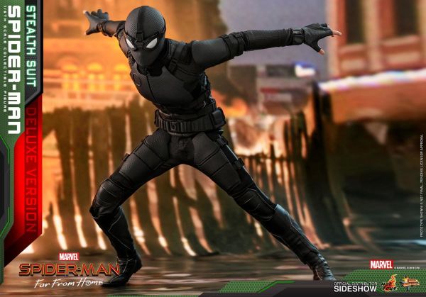 Spider-Man (Stealth Suit) Deluxe Version Sixth Scale Figure Marvel Comics / Spider-Man : Far From Home Movie Masterpiece Series 541