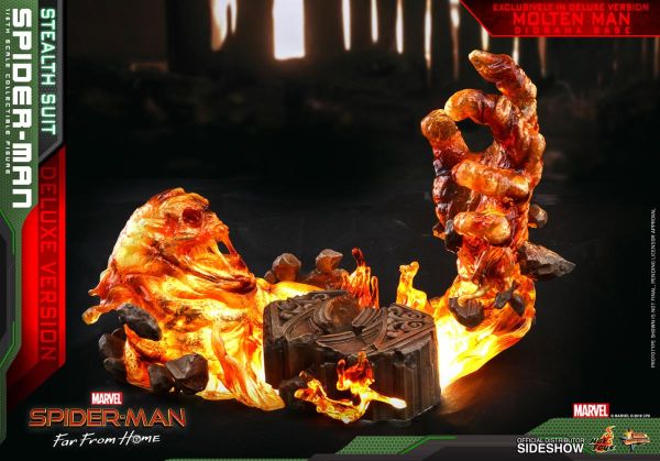 Spider-Man (Stealth Suit) Deluxe Version Sixth Scale Figure Marvel Comics / Spider-Man : Far From Home Movie Masterpiece Series 541