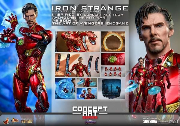 Iron Strange Diecast Sixth Scale Figure - Hot Toys