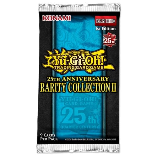 YU-GI-OG 25TH ANNIVERSARY RARITY COLLECTION II BOOSTER PACK