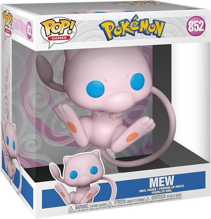 Funko Pop Jumbo! Games: Pokemon - Mew 10 Inch