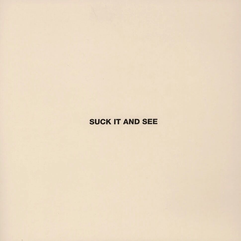 Arctic Monkeys - Suck it and See