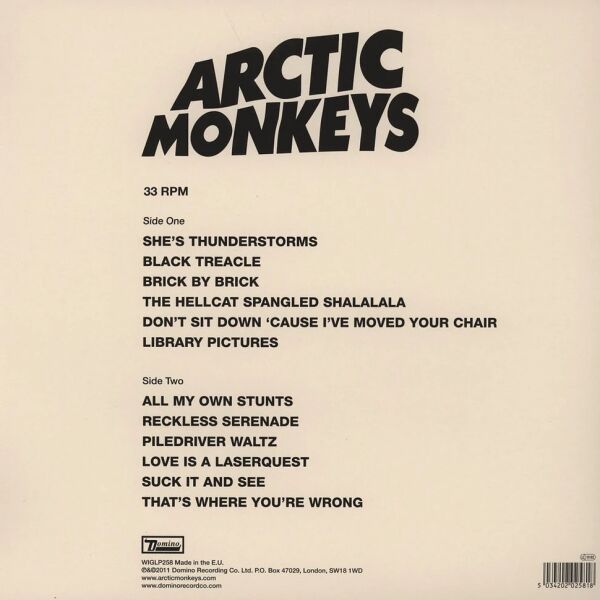 Arctic Monkeys - Suck it and See