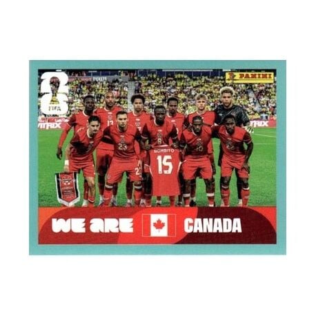 PANINI FIFA WORLD CUP 2026 CAN 13 WE ARE CANADA STICKER