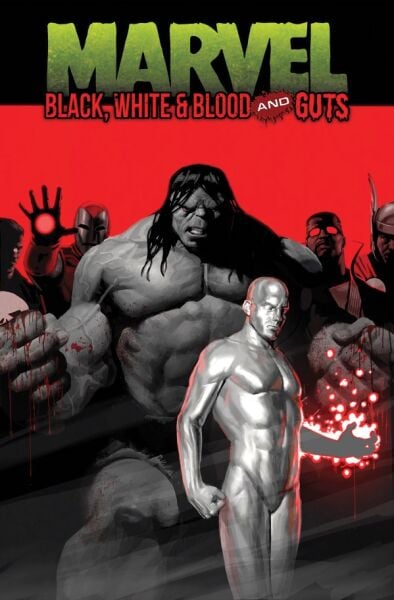 MARVEL: BLACK, WHITE & BLOOD AND GUTS TREASURY EDITION - PRE-ORDER