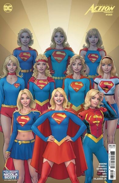 Action Comics #1069 Cover D Nicola Scott Artist Spotlight Card Stock Variant