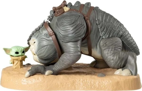 Funko Pop Star Wars Mandalorian Grogu + Rancor Jumbo Funko 10''