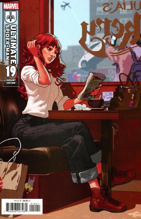ULTIMATE SPIDER-MAN #19 GERALD PAREL MARY JANE VARIANT