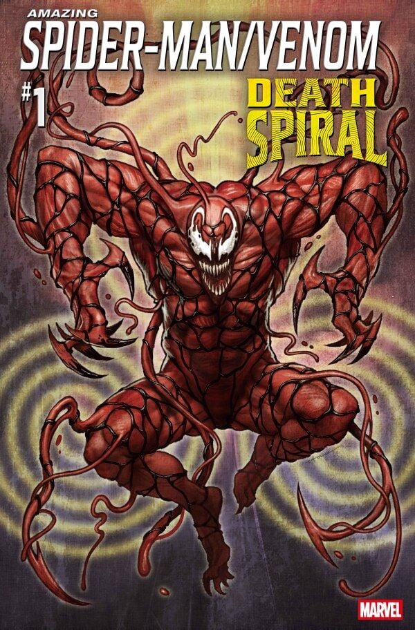 AMAZING SPIDER-MAN / VENOM: DEATH SPIRAL #1 - STONEHOUSE CARNAGE VARIANT - PRE-ORDER