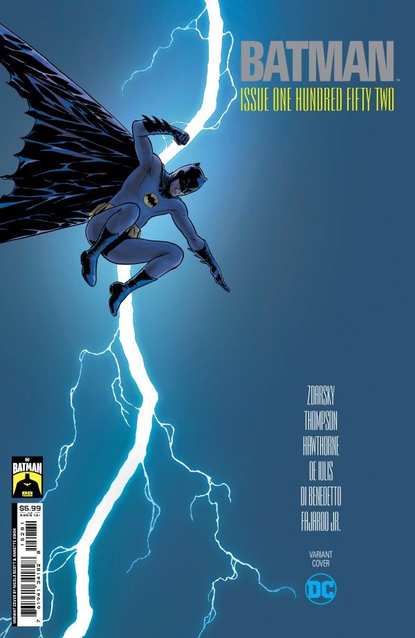 Batman #152 Cover F Nicola Scott Batman 85th Anniversary Card Stock Variant