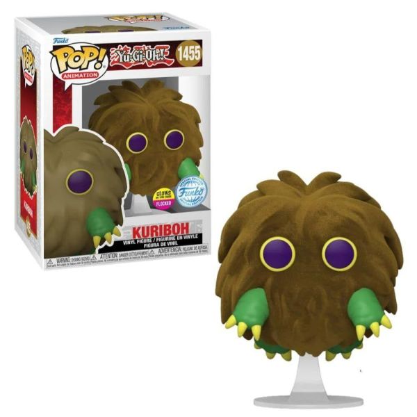 Funko POP Yu-Gi-Oh Kuriboh Flocked and Glows in The Dark