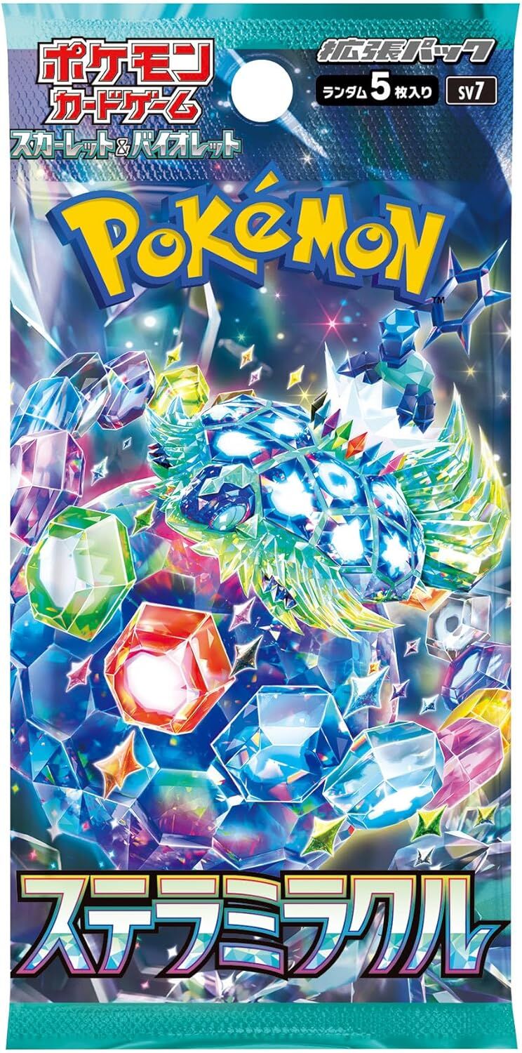 POKEMON TCG STELLAR MIRACLE SV7A BOOSTER PACK - JAPANESE