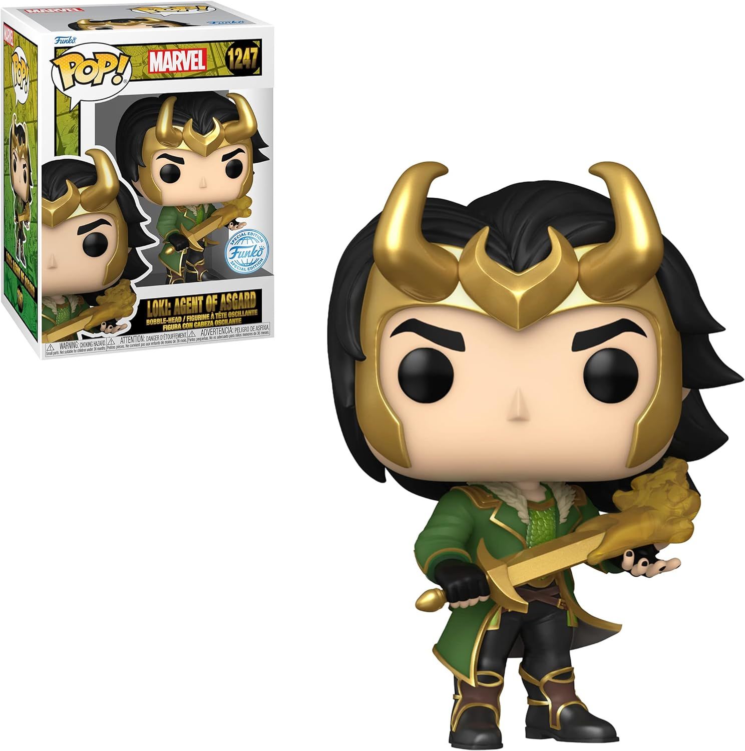 Funko POP Marvel Loki : Agent of Asgard