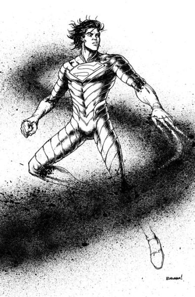 ABSOLUTE SUPERMAN #18 CVR D CHRIS BURNHAM CARD STOCK VAR- PRE-ORDER