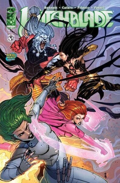 WITCHBLADE #19 CVR E GUISEPPE CAFARO & ARIF PRIANTO INVINCIBLE TEAM UP VAR (MR)