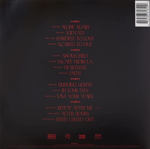 The Weeknd - After Hours