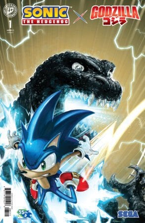 Sonic the Hedgehog x Godzilla #1 Variant D (Crain) - PRE ORDER