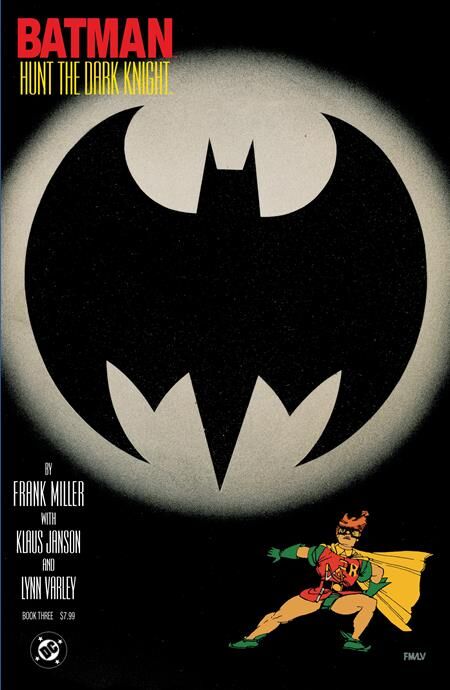 BATMAN THE DARK KNIGHT RETURNS #3 (OF 4) FACSIMILE EDITION CVR B FRANK MILLER FOIL VAR