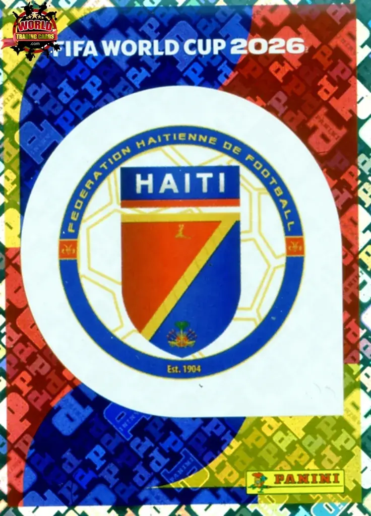 PANINI FIFA WORLD CUP 2026 HAI 1 TEAM LOGO STICKER