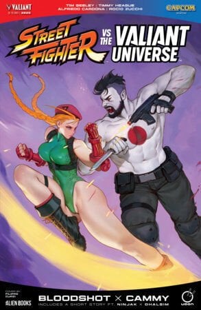 Street Fighter Vs. The Valiant Universe Special Cover A (Curzi) - PRE ORDER