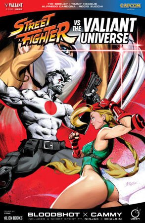 Street Fighter Vs. The Valiant Universe Special Variant B (Yonas) - PRE ORDER