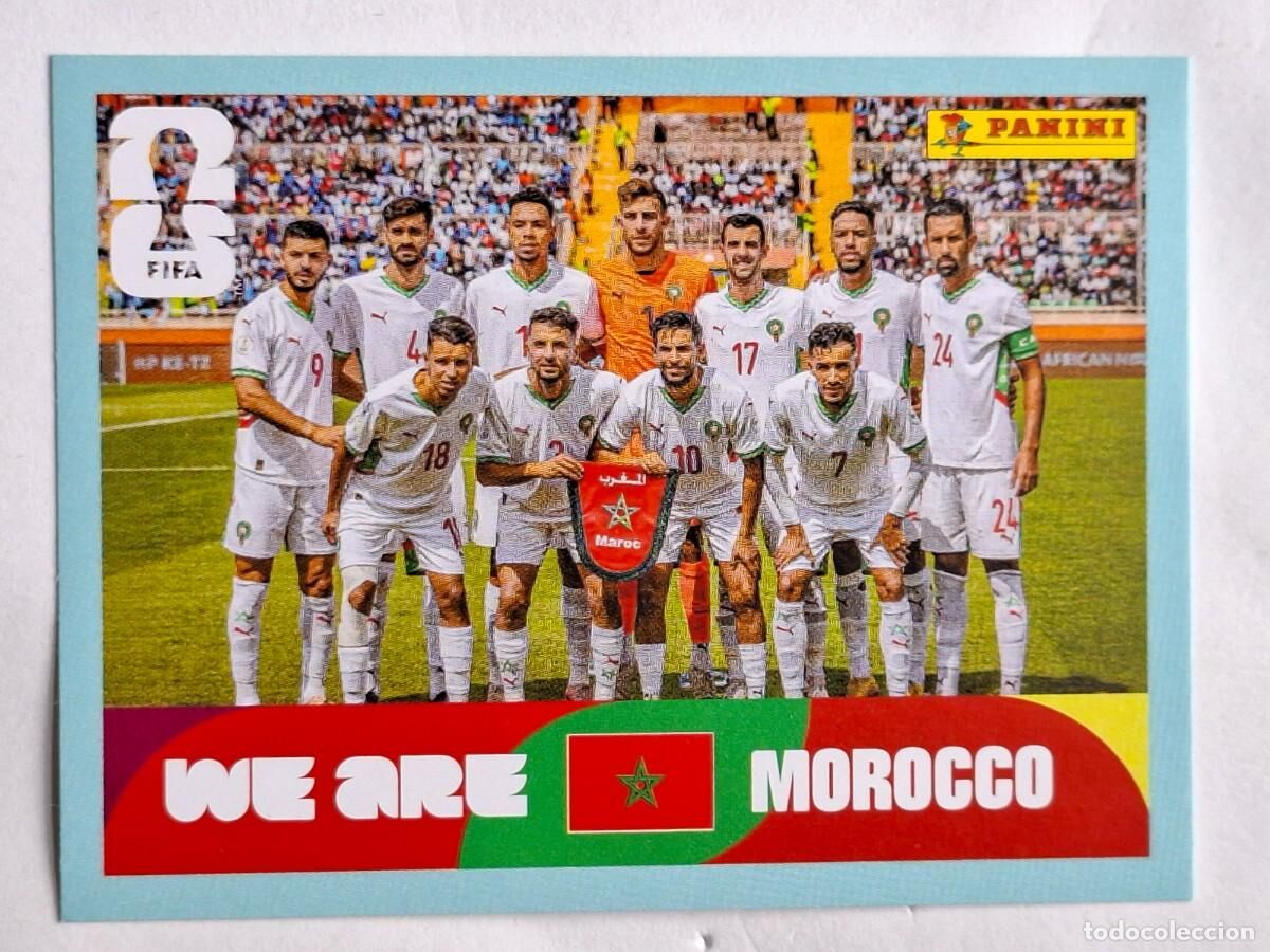PANINI FIFA WORLD CUP 2026 MAR 13 WE ARE MOROCCO STICKER